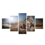 BolehDeals 5Pcs/Set Canvas Decor Wall Art Painting Picture Male Lions 20*35/45/55cm - Intl August 2018 - 4 BolehDeals 5Pcs/Set Canvas Decor Wall Art Painting Picture Male Lions 20*35/45/55cm - intl - 4