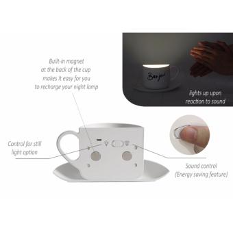 Bonjour Tea Cup LED USB Rechargeable Night Light June 2018 - 3 Bonjour Tea Cup LED USB Rechargeable Night Light - 3