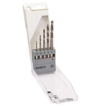 Bosch Accessories 5-piece Wood Drill Bit Set With Hex Shank June 2018 - 2 Bosch Accessories 5-piece Wood Drill Bit Set with Hex Shank - 2
