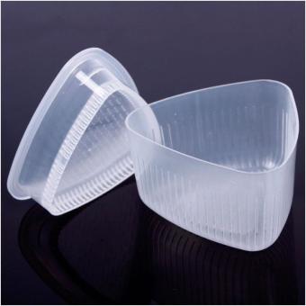 BUYINCOINS Triangle Form Mold Sushi DIY Onigiri Rice Ball Bento Press Maker Mold Tool April 2018 - 2 BUYINCOINS Triangle Form Mold Sushi DIY Onigiri Rice Ball Bento Press Maker Mold Tool - 2