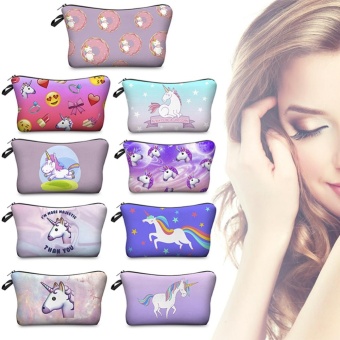 BUYINCOINS Unicorn Pattern Storage Bag Idea Pencil Case CosmeticTravel Birthday Study Gift #07 - Intl June 2018 - 3 BUYINCOINS Unicorn Pattern Storage Bag Idea Pencil Case CosmeticTravel Birthday Study Gift #07 - intl - 3
