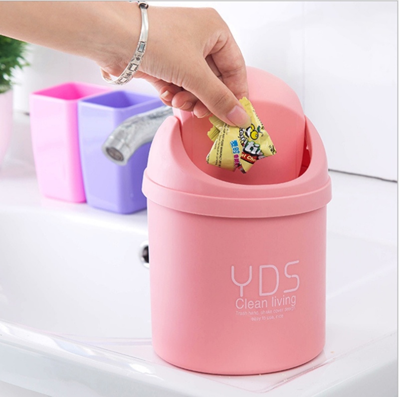 Philippines Candy Portable Plastic Desktop Dustbin Trash Cans Mini Candy Portable Plastic Desktop Dustbin Trash Cans Mini Table Wastecontainer Rubbish Bin Desk Organizer Kids Bedroom