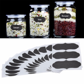 36pcs Set Blackboard Sticker Craft Kitchen Jar Organizer Labels ...