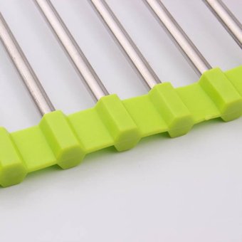 Dish Drainer Drying Rack Over Sink Roll Folding Kitchen OrganizerSpace Saver - Intl June 2018 - 3 Dish Drainer Drying Rack Over Sink Roll Folding Kitchen OrganizerSpace Saver - intl - 3