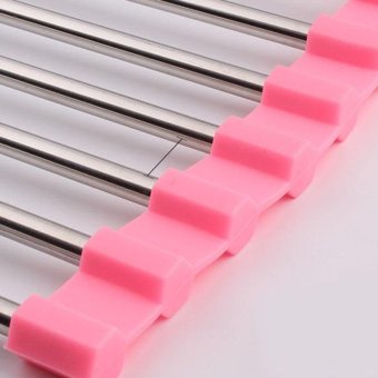 Dish Drainer Drying Rack Over Sink Roll Folding Kitchen OrganizerSpace Saver - Intl June 2018 - 5 Dish Drainer Drying Rack Over Sink Roll Folding Kitchen OrganizerSpace Saver - intl - 5