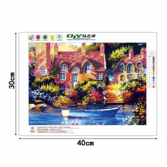 DIY 5D Diamond Embroidery Painting Cross Stitch Art Craft HomeOffice Decor X142 (40x30cm) - Intl July 2018 - 2 DIY 5D Diamond Embroidery Painting Cross Stitch Art Craft HomeOffice Decor X142 (40x30cm) - intl - 2
