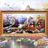 DIY Handmade Cross Stitch Embroidery Kits Garden Cottage Design Home Decor August 2018 - 3 DIY Handmade Cross Stitch Embroidery Kits Garden Cottage Design Home Decor - 3