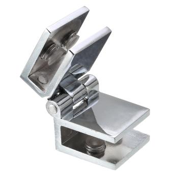 Double Action 180 Degree Glass Door Cupboard Cabinet Clamp Hinge For 5-8mm Glass - Intl June 2018 - 2 Double Action 180 Degree Glass Door Cupboard Cabinet Clamp Hinge For 5-8mm Glass - intl - 2