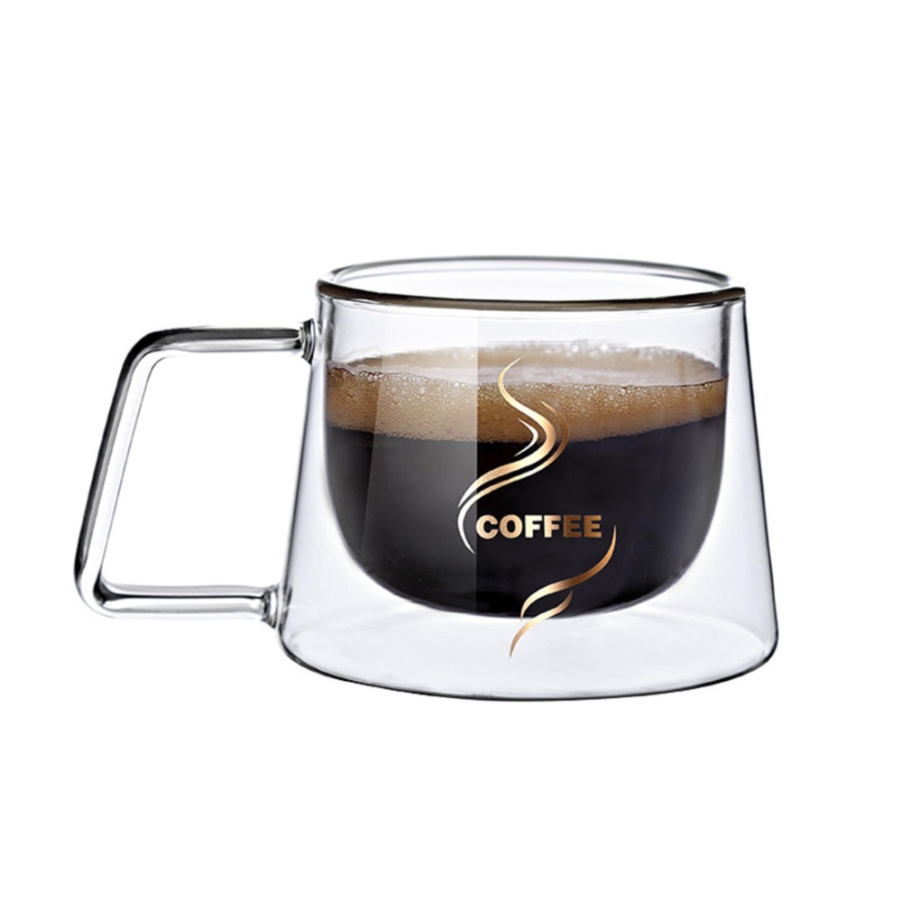 Philippines Double Walled Glass Coffee Cup Tea Mug Clear Double Walled Glass Coffee Cup Tea Mug Clear Intl