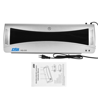 DSB HQ-335 A3 Photo Hot Cold Laminator 2 Roller Quick Warming Up Fast Laminating Speed For 80-125mic Film Laminating With Jam Release EU Plug - Intl June 2018 - 3 DSB HQ-335 A3 Photo Hot Cold Laminator 2 Roller Quick Warming Up Fast Laminating Speed for 80-125mic Film Laminating with Jam Release EU Plug - intl - 3