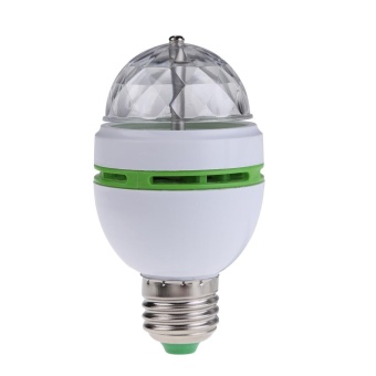 E27 3W Colorful Auto Roating RGB LED Bulb Stage Light Disco PartyLamp - Intl June 2018 - 2 E27 3W Colorful Auto Roating RGB LED Bulb Stage Light Disco PartyLamp - intl - 2