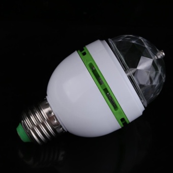 E27 3W Colorful Auto Roating RGB LED Bulb Stage Light Disco PartyLamp - Intl June 2018 - 4 E27 3W Colorful Auto Roating RGB LED Bulb Stage Light Disco PartyLamp - intl - 4