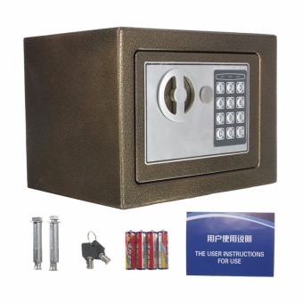 Electronic Safe Box Digital Security Keypad Lock Office Home Hotel US Browm - Intl June 2018 - 4 Electronic Safe Box Digital Security Keypad Lock Office Home Hotel US Browm - intl - 4