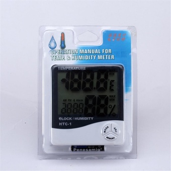 EOZY LCD Electronic Digital Temperature And Humidity Meter Thermometer Hygrometer With Alarm Clock - Intl June 2018 - 3 EOZY LCD Electronic Digital Temperature And Humidity Meter Thermometer Hygrometer with Alarm Clock - intl - 3