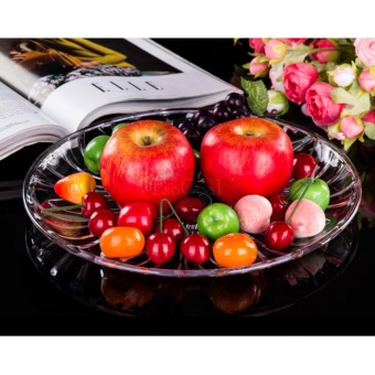 EsoGoal Acrylic Plate For Fruits Cakes Desserts Candy Buffet Stand For Home & Party With Free 50pcs Fruit Forks - Intl June 2018 - 5 EsoGoal Acrylic Plate for Fruits Cakes Desserts Candy Buffet Stand for Home & Party with Free 50pcs Fruit Forks - intl - 5