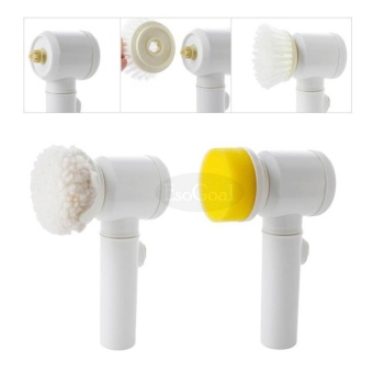 EsoGoal Power Scrubber Electric Cleaning Brush Battery Powered Cordless Spin Scrubber For Kithchen/Bathtub/Shower/Bidet (White) - Intl June 2018 - 3 EsoGoal Power Scrubber Electric Cleaning Brush Battery Powered Cordless Spin Scrubber for Kithchen/Bathtub/Shower/Bidet (White) - intl - 3