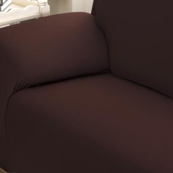 Fashion Slipcover Stretchable Pure Color Sofa Cushion Cover (Chair Coffee) - Intl June 2018 - 4 Fashion Slipcover Stretchable Pure Color Sofa Cushion Cover (Chair Coffee) - intl - 4