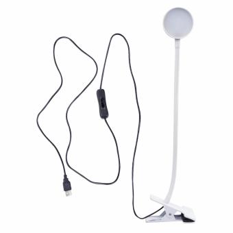 Fengsheng Day White LED Flexible Reading Light Clip-on Bed Table Desk Lamp - Intl June 2018 - 5 Fengsheng Day White LED Flexible Reading Light Clip-on Bed Table Desk Lamp - intl - 5