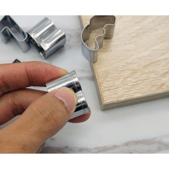 Figure Cookie Mold Mini Stainless Steel Cutter Set Decorating KitDessert DIY Maker For Fondant Cake Biscuit Fruit Play-Doh ArtsCrssafts 9PCS - Intl June 2018 - 5 Figure Cookie Mold Mini Stainless Steel Cutter Set Decorating KitDessert DIY Maker for Fondant Cake Biscuit Fruit Play-Doh ArtsCrssafts 9PCS - intl - 5