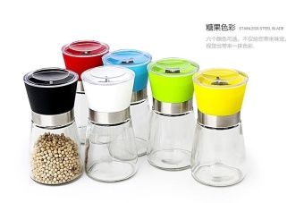 Free Shipping Salt And Pepper Mill Grinder Glass Pepper Grinder Shaker Spice Salt Container Condiment Jar Holder New Ceramic Grinding Bottles - Intl June 2018 - 2 Free Shipping Salt and Pepper Mill Grinder Glass Pepper Grinder Shaker Spice Salt Container Condiment Jar Holder New Ceramic Grinding Bottles - intl - 2