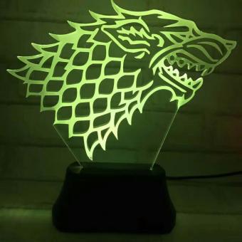 Game Of Thrones 3D LED Lamp June 2018 - 3 Game of Thrones 3D LED Lamp - 3