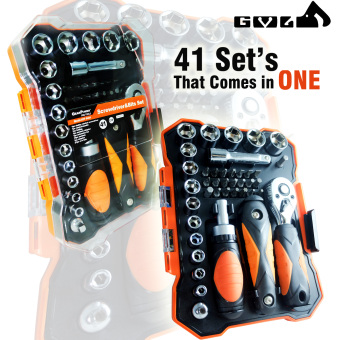 Gear Power 41 Pcs Multi Handle Driver And Precision Bits &Socket W/ Set Of Allen Wrenches June 2018 - 3 Gear Power 41 Pcs Multi Handle Driver and Precision Bits &Socket w/ set of Allen Wrenches - 3