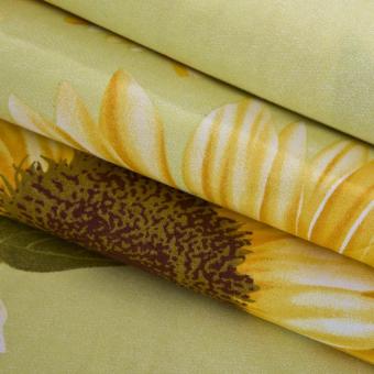 GoGoLife Soft Flat Bed Sheet-38# Sunflower April 2018 - 2 GoGoLife Soft Flat Bed Sheet-38# Sunflower - 2