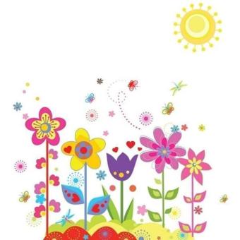Hang-Qiao Removable Flowers Sunshine Wall Sticker Decal Room Decor June 2018 - 2 Hang-Qiao Removable Flowers Sunshine Wall Sticker Decal Room Decor - 2