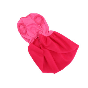 Hanyu Pet Dogs Puppy Butterfly Corsage Puff Tutu Dresses Costumesfor Pets Dogs S Rose Red - Intl June 2018 - 4 Hanyu Pet Dogs Puppy Butterfly Corsage Puff Tutu Dresses Costumesfor Pets Dogs S Rose Red - intl - 4
