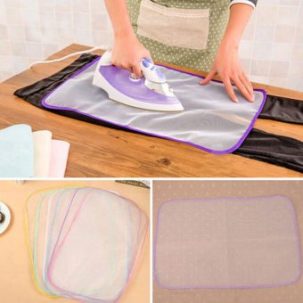 Heat Resistant Ironing Cloth Protective Insulation Pad-hot HomeIroning Mat Mesh White 40*60cm - Intl June 2018 - 3 Heat Resistant Ironing Cloth Protective Insulation Pad-hot HomeIroning Mat Mesh White 40*60cm - intl - 3