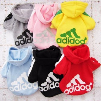 HengSong Dog Pet Cat Sweater Hoody Coat Jacket Puppy ClothesS(Blue) - Intl June 2018 - 2 HengSong Dog Pet Cat Sweater Hoody Coat Jacket Puppy clothesS(Blue) - intl - 2