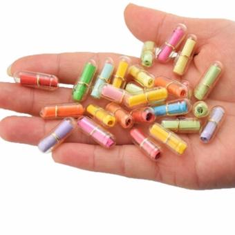 Hequ New Hot Sale 100pcs Message In A Bottle Capsule Letter CuteLove Friendship Clear Pill For - Intl June 2018 - 3 Hequ New Hot Sale 100pcs Message in a Bottle Capsule Letter CuteLove Friendship Clear Pill for - intl - 3