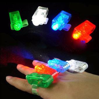Hequ LED Finger Light Leaser Finger Lamp Chrismas Night Lightflashing Children Toy Random - Intl June 2018 - 4 Hequ LED finger light Leaser finger lamp chrismas night lightflashing children toy Random - intl - 4
