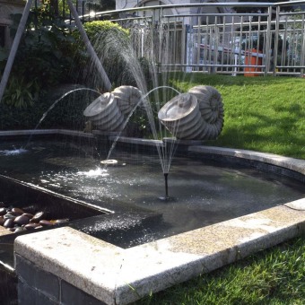 High-power Solar Landscape Fountain 17V 10W Equipment Solar WaterPump Garden Fountains Decorative Fountain (Intl) June 2018 - 5 High-power Solar Landscape Fountain 17V 10W Equipment Solar WaterPump Garden Fountains Decorative Fountain (Intl) - 5
