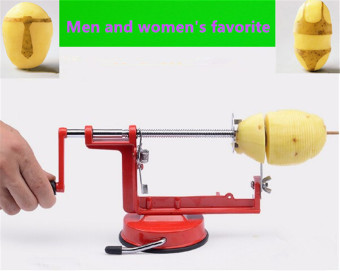 High-quality Stainless Steel Manually Sweet Potatoes Machine /Potato Slicer New Kitchen Tool June 2018 - 2 High-quality Stainless Steel Manually Sweet Potatoes Machine /Potato Slicer New Kitchen Tool - 2