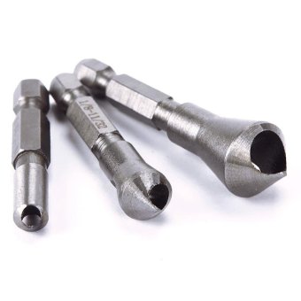 High Quality Store New 3pcs/set Woodworking Countersink DeburringDrill Bit Hex Shank Chamfer British Unit Tool June 2018 - 4 High Quality Store New 3pcs/set Woodworking Countersink DeburringDrill Bit Hex Shank Chamfer British Unit Tool - 4