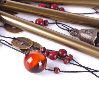 High Quality Store New Magic 4 Tubes 5 Bells Copper Yard Garden Outdoor Living Wind Chimes 65cm June 2018 - 5 High Quality Store New Magic 4 Tubes 5 Bells Copper Yard Garden Outdoor Living Wind Chimes 65cm - 5