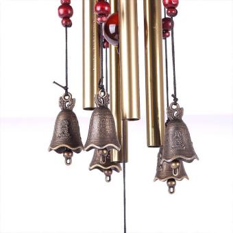 High Quality Store New Magic 4 Tubes 5 Bells Copper Yard Garden Outdoor Living Wind Chimes 65cm June 2018 - 4 High Quality Store New Magic 4 Tubes 5 Bells Copper Yard Garden Outdoor Living Wind Chimes 65cm - 4