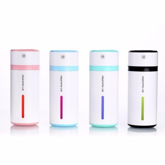 Home Office Car Aromatic Machine USB Portable Colorful Night Light Mute Fashion Air Humidifier(Black/Blue/Green/Pink)M1 April 2018 - 2 Home Office Car Aromatic Machine USB Portable Colorful Night Light Mute Fashion Air Humidifier(Black/Blue/Green/Pink)M1 - 2