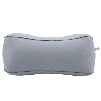 Inflatable Flocking Travel Foot Rest Pillow Travel Flights Relax Cushion With Air Pump(Grey) - Intl July 2018 - 3 Inflatable Flocking Travel Foot Rest Pillow Travel Flights Relax Cushion With Air Pump(Grey) - intl - 3