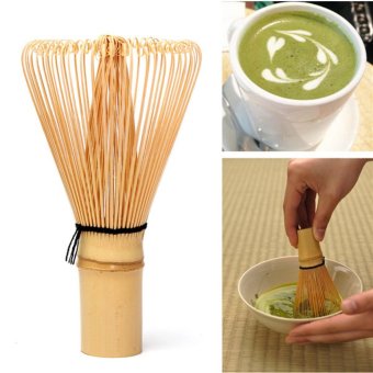 Japanese Ceremony Bamboo 64 Matcha Powder Whisk Green Tea Chasen Brush Too June 2018 - 2 Japanese Ceremony Bamboo 64 Matcha Powder Whisk Green Tea Chasen Brush Too - 2