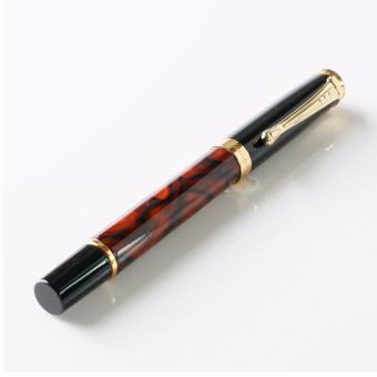 JinHao 500 Brown Marble 18KGP Medium Nib Golden Trim Business Gift Fountain Pen June 2018 - 5 JinHao 500 Brown Marble 18KGP Medium Nib Golden Trim Business Gift Fountain Pen - 5