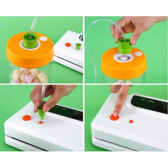 Justgogo Vacuum Sealer, Multifunction Food Saver Vacuum Packaging Machine Automatic Vacuum Sealing System For Dry & Moist Foods Preservation Black EU Plug June 2018 - 5 Justgogo Vacuum Sealer, Multifunction Food Saver Vacuum Packaging Machine Automatic Vacuum Sealing System for Dry & Moist Foods Preservation Black EU Plug - 5