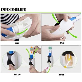Keimav Hands Free Toothpaste Dispenser Automatic ToothpasteSqueezer And Holder Set (Black) July 2018 - 5 Keimav Hands Free Toothpaste Dispenser Automatic ToothpasteSqueezer and Holder Set (Black) - 5