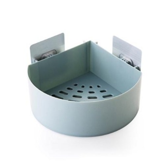 Kitchen Bathroom Corner Storage Holder Shelf Shower Caddy ToolOrganizer Rack Basket Sucker Cup - Intl July 2018 - 5 Kitchen Bathroom Corner Storage Holder Shelf Shower Caddy ToolOrganizer Rack Basket Sucker Cup - intl - 5