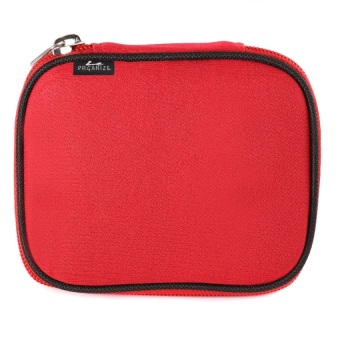 Le Organize Vidin Small Neoprene Hard Drive & USB Organizer - Red June 2018 - 3 Le Organize Vidin Small Neoprene Hard Drive & USB Organizer - Red - 3