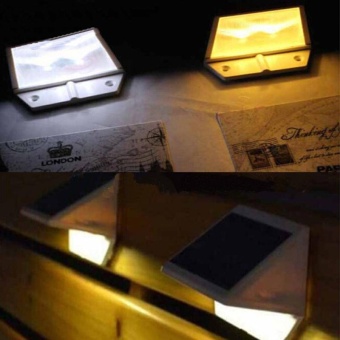 LED Solar Light Energy Saving Outdoor Lighting LED Solar Lamp Waterproof IP65 Light Control Wall Lamps For Path Garden - Intl June 2018 - 4 LED Solar Light Energy Saving Outdoor Lighting LED Solar Lamp Waterproof IP65 Light Control Wall Lamps For Path Garden - intl - 4