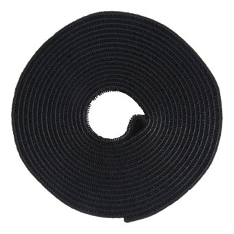 Leegoal 4.5 Meter Self Adhesive Hook And Loop Tape Cable Ties Roll(1 Roll,Black) - Intl June 2018 - 2 Leegoal 4.5 Meter Self Adhesive Hook and Loop Tape Cable Ties Roll(1 Roll,Black) - intl - 2
