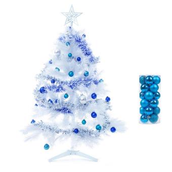 Leegoal Christmas Baubles Tree Balls Decorations Ornament Xmas TreeFestival Party Pendant Baubles,24pcs,4cm,Lake Blue - Intl June 2018 - 5 leegoal Christmas Baubles Tree Balls Decorations Ornament Xmas TreeFestival Party Pendant Baubles,24pcs,4cm,Lake Blue - intl - 5