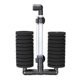 Leegoal Double Head Air Pump Sponge Filter For Aquarium Tank Size20 Gallon (Black) - Intl July 2018 - 2 leegoal Double Head Air Pump Sponge Filter For Aquarium Tank Size20 Gallon (Black) - intl - 2